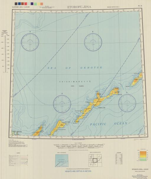 Map of Etorofu-Jima