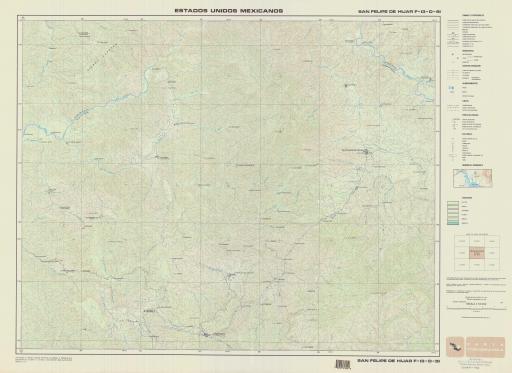 Map of San Felipe de Hijar
