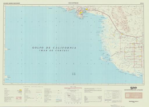 Map of Guaymas