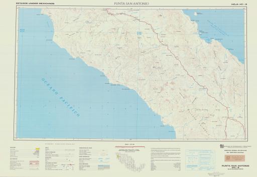 Map of Punta San Antonio