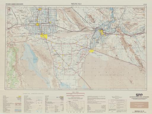 Map of Mexicali