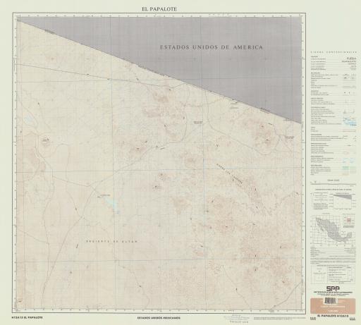 Map of El Papalote