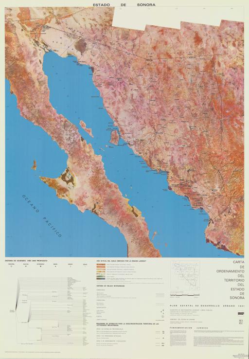 Map of Estado de Sonora