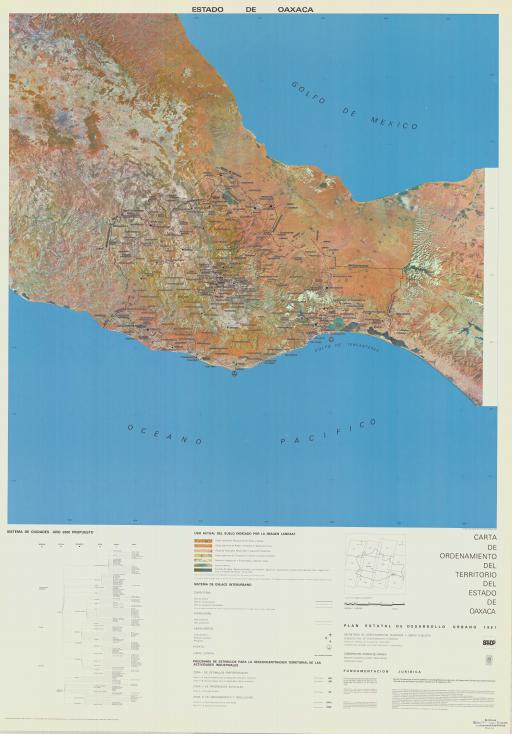 Map of Estado de Oaxaca
