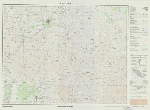Map of Altotonga