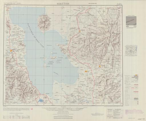 Map of Reza'iyeh