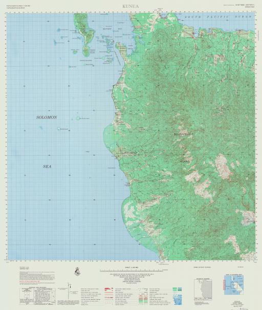 Map of Kunua