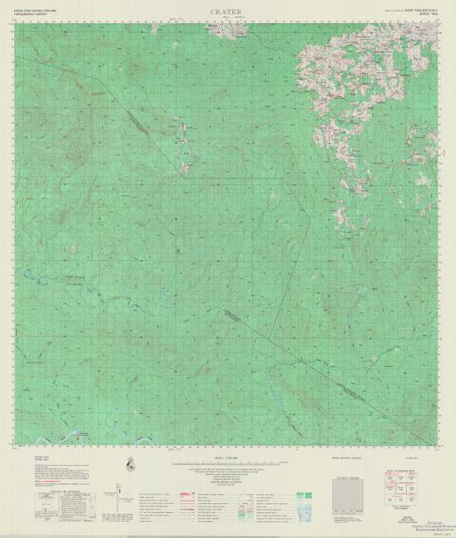 Map of Crater