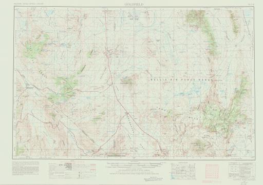 Map of Goldfield