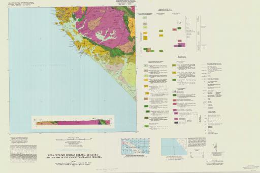 Map of Geologic Map of the Calang Quadrangle, Sumatra