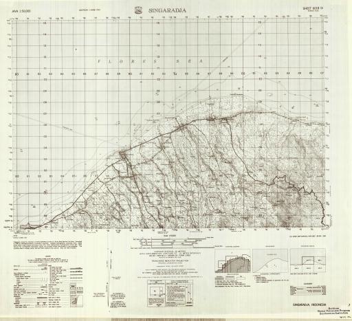 Map of Singaradja