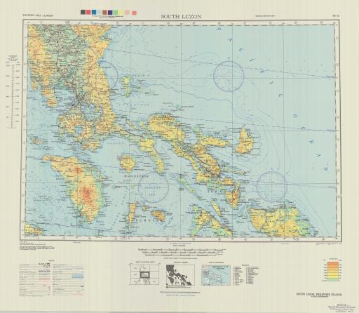 Map of South Luzon