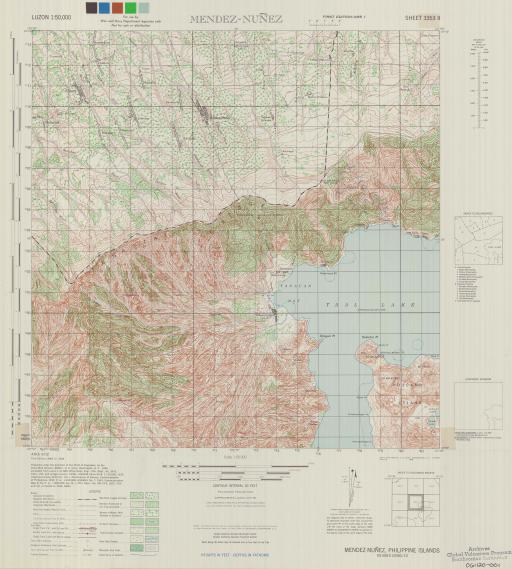 Map of Mendez-Nunez