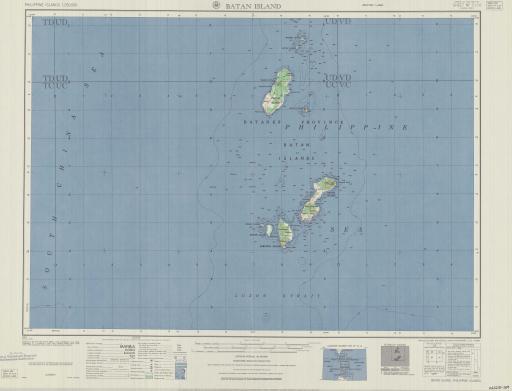 Map of Batan Island