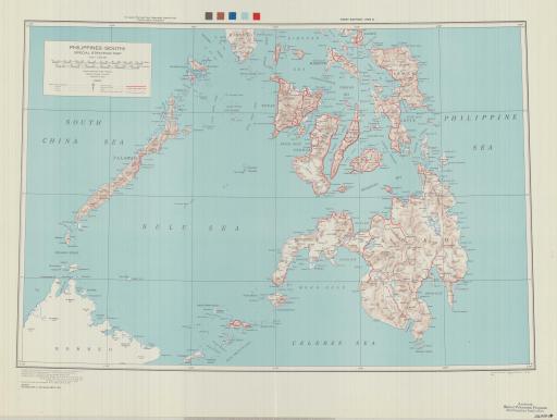 Map of Philippines South: Special Strategic Map