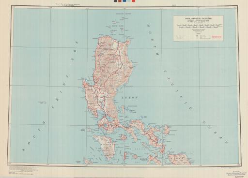 Map of Philippines North: Special Strategic Map