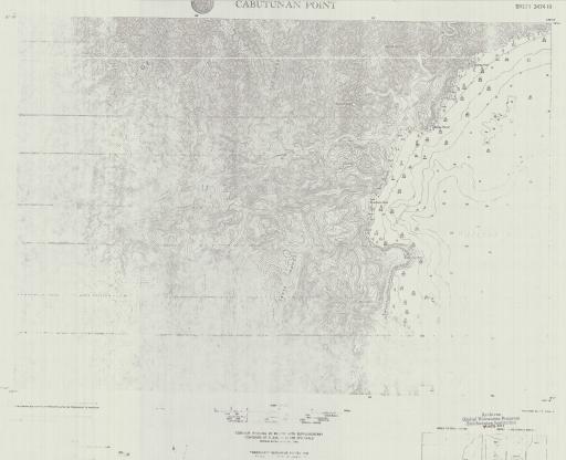 Map of Cabutunan Point