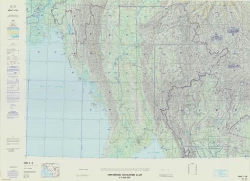 Map of Bangladesh, Burma, China, India, Laos, Thailand, Vietnam