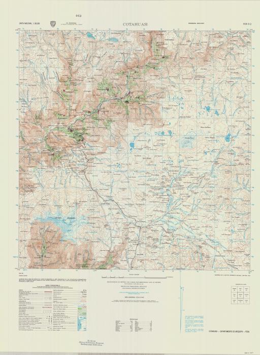 Map of Cotahuasi