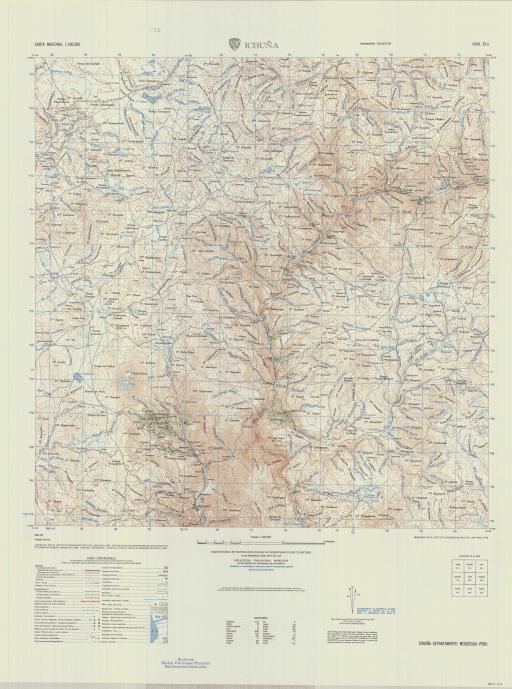 Map of Ichuna