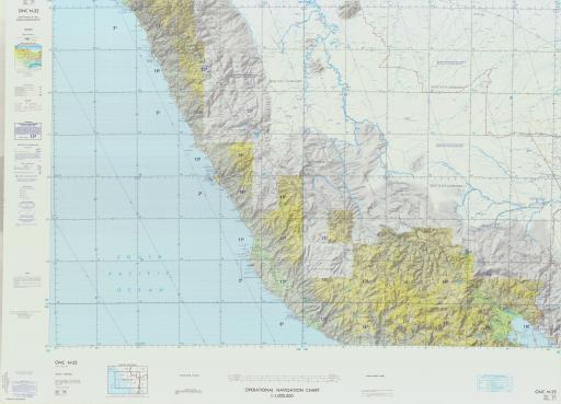 Map of Bolivia, Brazil, Peru