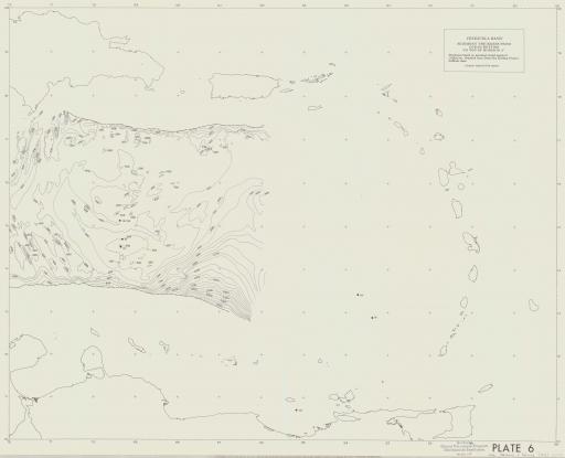Map of Venezuela Basin: Sed Thickness to Top of Horizon A